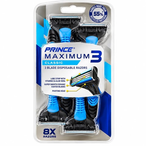 Triple Blade Razors 8pack