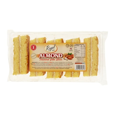 Regal Almond Flavoured Slices