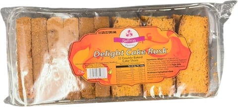 Saffron Cake Rusk 12 piece