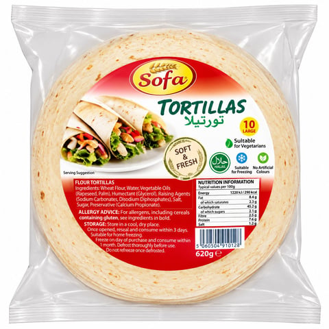 Sora Tortillas 30cm