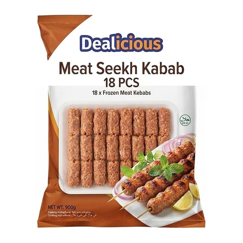 Dealicious Meat Seekh Kabab 18pcs