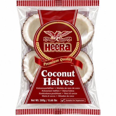 Heera Coconut Halves 300g