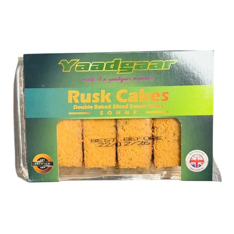 Yaadgaar Sohnf Rusk Cakes 200g