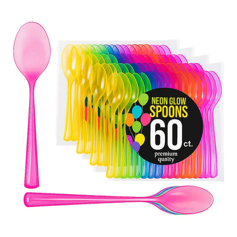 60 Plastic Spoons