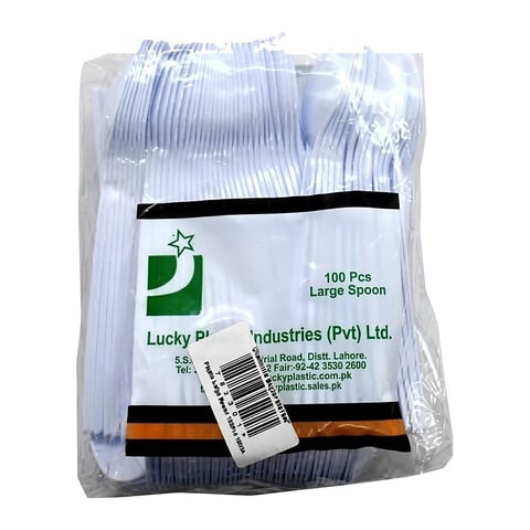 Luxury Plastic Spoons 100pcs