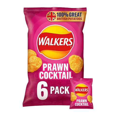 Walkers Prawn Cocktail 6 Pack