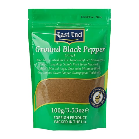E.E Ground Black Pepper 100g