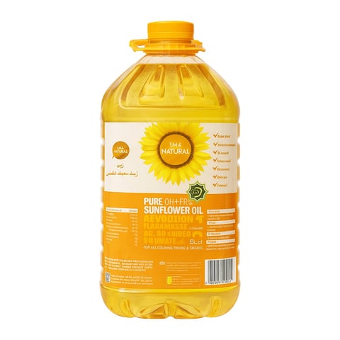 Natural Sunflower Oil 5L