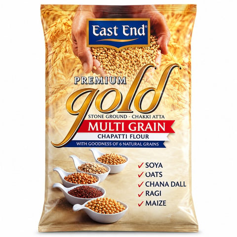 East End Multi-Grain Atta 10kg Premium Healthy Whole Wheat Flour
