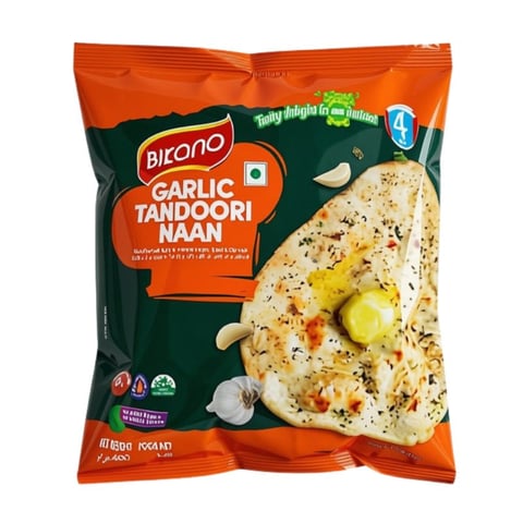 Bikano Garlic Tandoori Naan