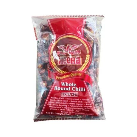 Heera Whole Round Chilli 200g
