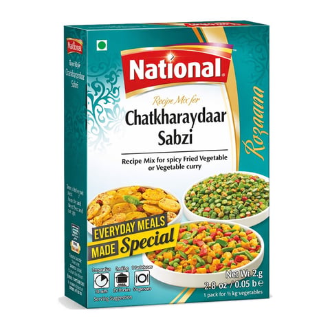 National Chatkharaydaar Sabzi