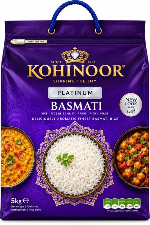 Kohinoor Platinum Basmati 5kg