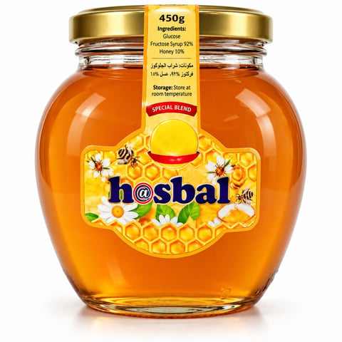 HASBAL PLAIN Honey 450g