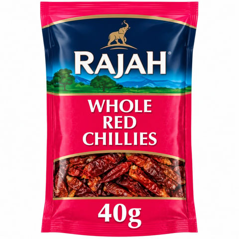 Rajah Red Chilli Whole 40g