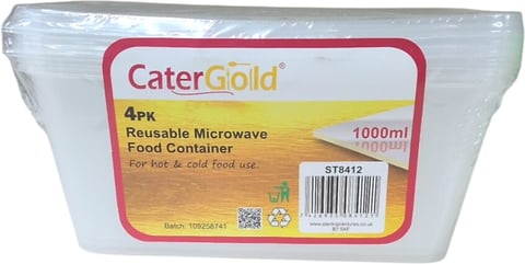 Microwave Food Container 4pk
