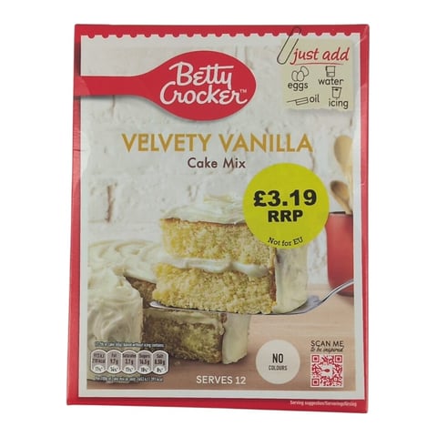 Betty Crocker Velvety Vanilla