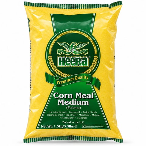 Cornmeal Medium (Makki Atta) 1.5kg-Heera