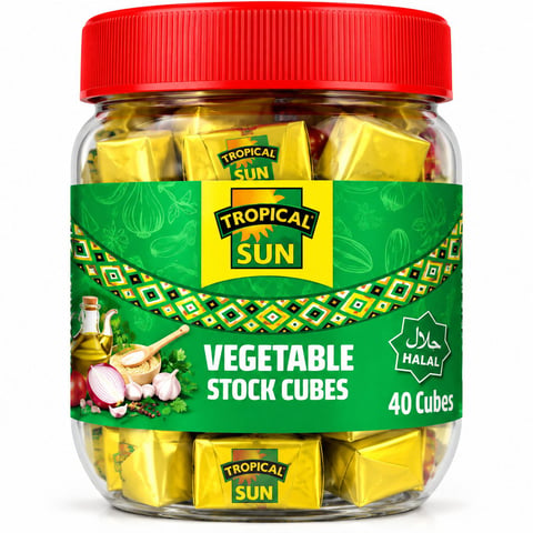 Tropsun Veg Stock Cubes PM
