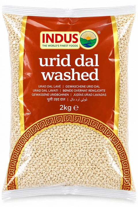 Indus Urid Dal Washed 2kg