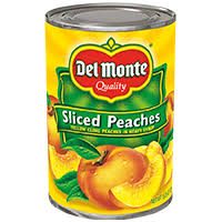 Del Monte Peach Slices