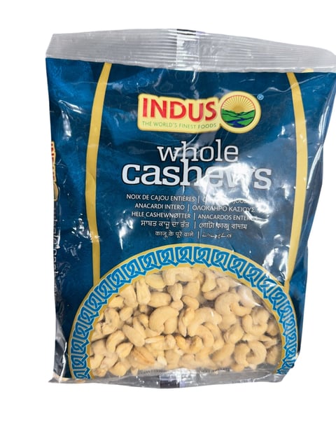 Indus Whole Cashews 600g