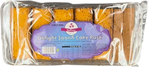 Saffron Soonfi Cake Rusk 12 piece