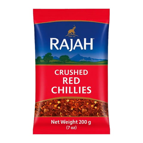 Rajah Crushed Red Chillies 200g