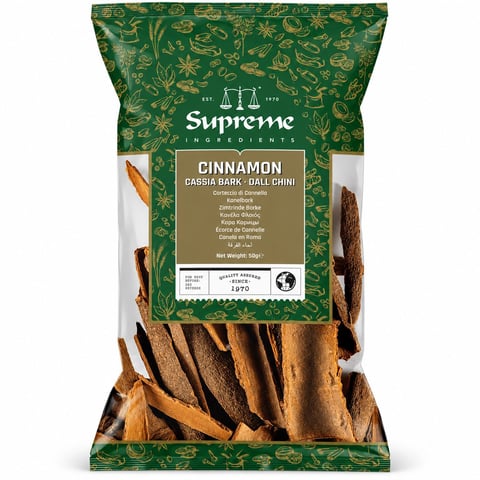Supreme Cinnamon Cassia Bark 50g