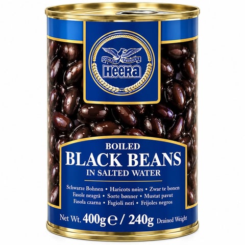 Heera Black Beans 400g