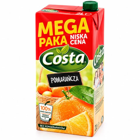 Costa Orange Drink 2L