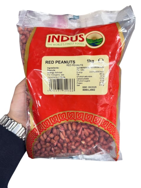 Indus Red Peanuts 1kg