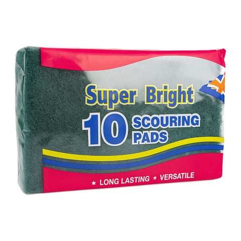 Super Bright 10 Scouring Pads