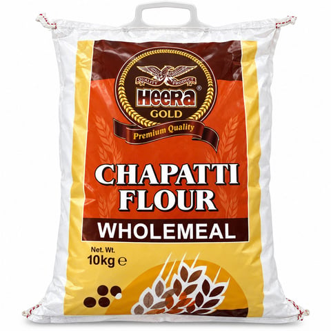 Heera Chapatti Flour Wholemeal 10kg Premium Whole Wheat Flour