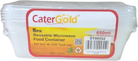 Microwave Food Container 5pk