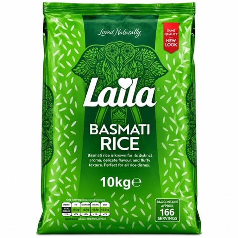 Laila Basmati Rice 10kg
