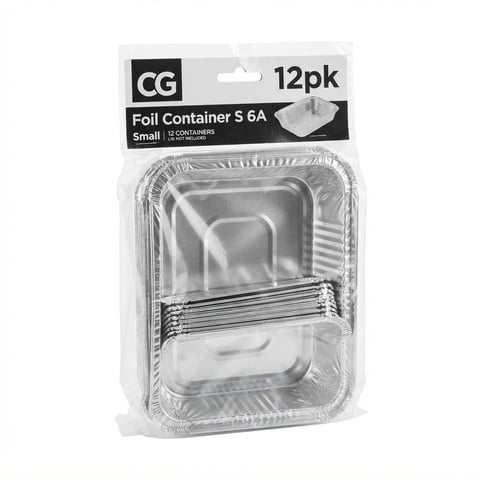 CG 12pk Foil Container S 6A