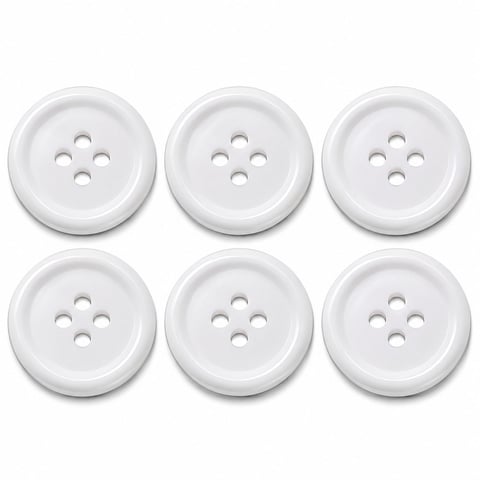 White Buttons