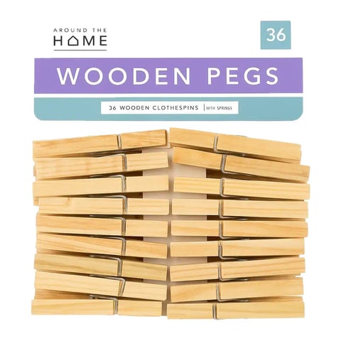 Wooden Pegs 36