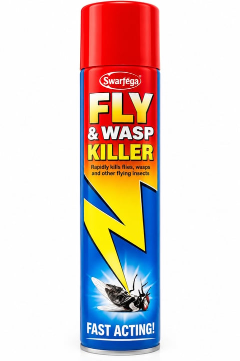 Fly And Wasp Killer - Fast Acting Home And Outdoor Insect Spray