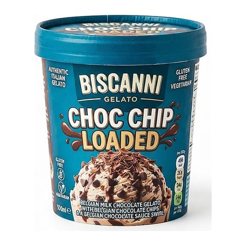 Biscanni Choc Chip Loaded