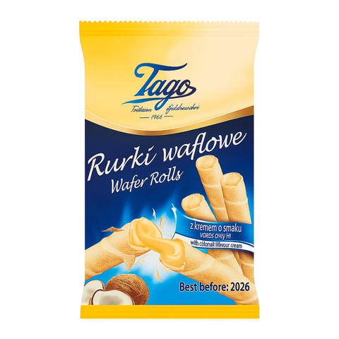 Tago Coconut Wafer Rolls