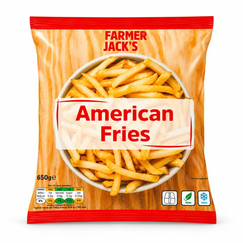 Farmer Jacks American Fries 650g