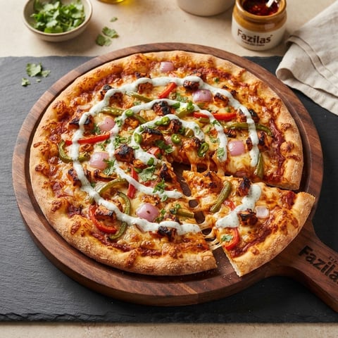Fazilas Chicken Tikka Pizza