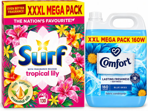 Surf XXXL Mega Pack 130 wash