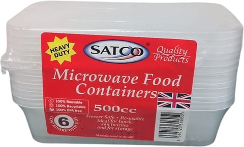 Satco Food Container 500cc