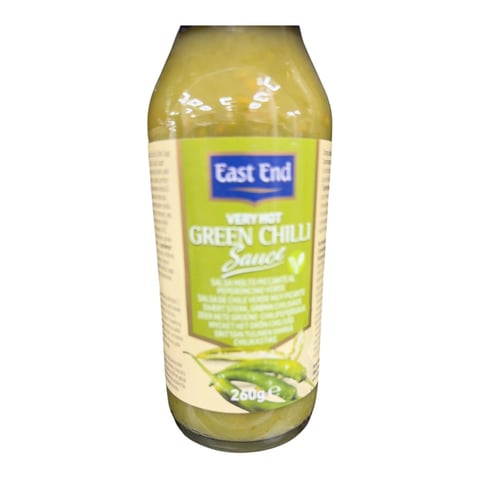 East End Very Hot Green Chilli Sauce 260g