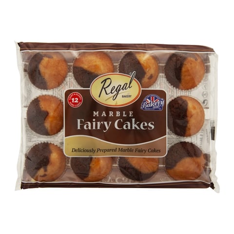 Regal Marble Fairy Cakes