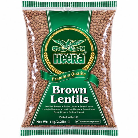 Heera Brown Lentils 500g