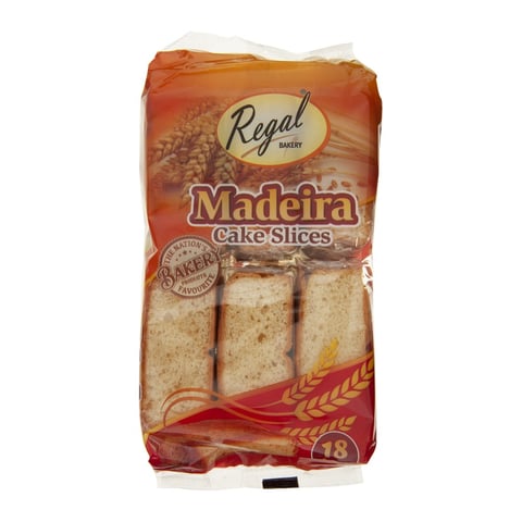 Regal Madeira Cake Slices